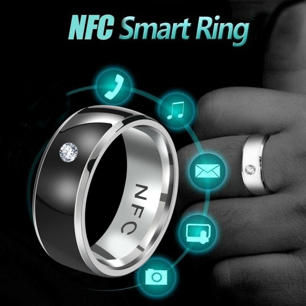 Smart Ring Nfc Pay - เทคโนโลยีแฟชั่น อุปกรณ์โทรศัพท์แอนดรอยด์ แหวน NFC อุปกรณ์สวมใส่อัจฉริยะ เชื่อมต่ออัจฉริยะ