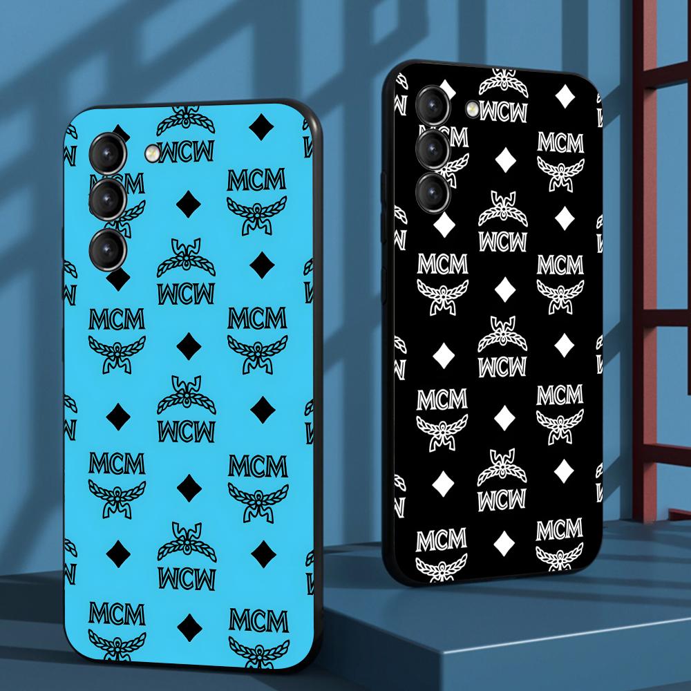 Samsung Galaxy S24 - เคสโทรศัพท์แบรนด์หรู M-mcm สุดฮิต สำหรับ Samsung Galaxy