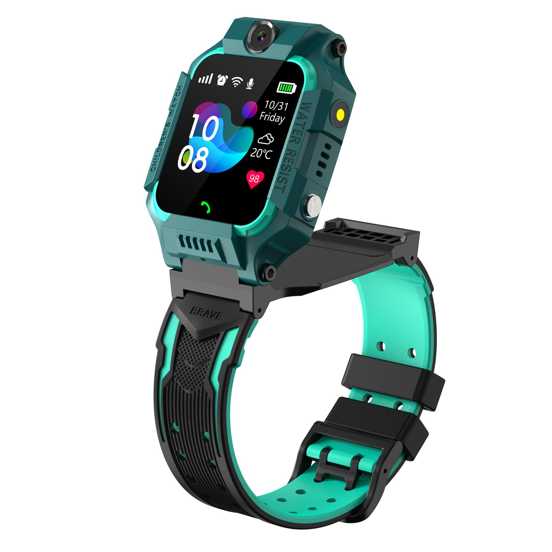 Fall Detection Watch - นาฬิกาเด็ก ซิมการ์ด โทรฉุกเฉิน SOS ระบุตำแหน่ง LBS